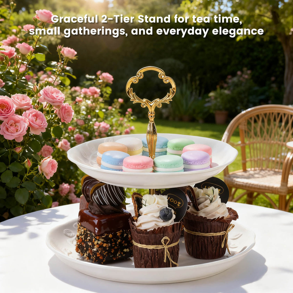2PCS Cupcake Stand