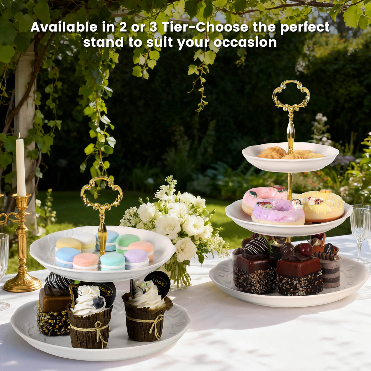 2PCS Cupcake Stand