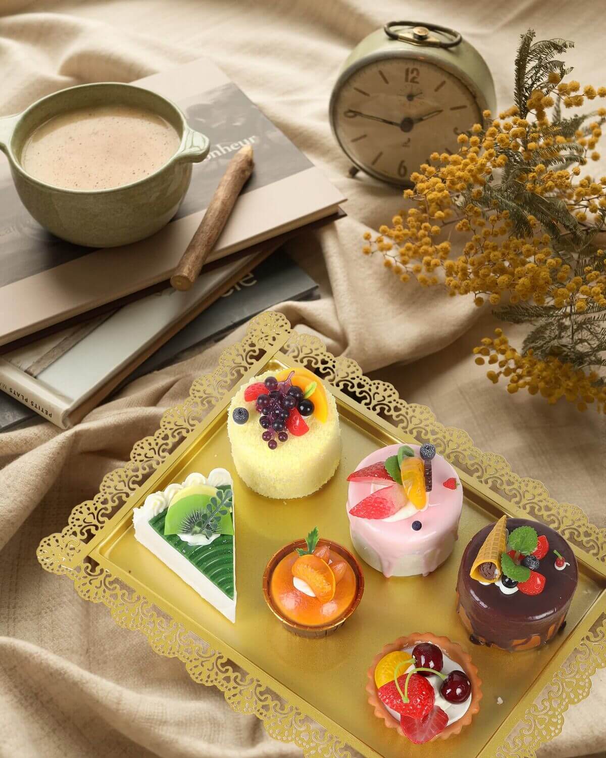 9Pcs Metal Cake Stands