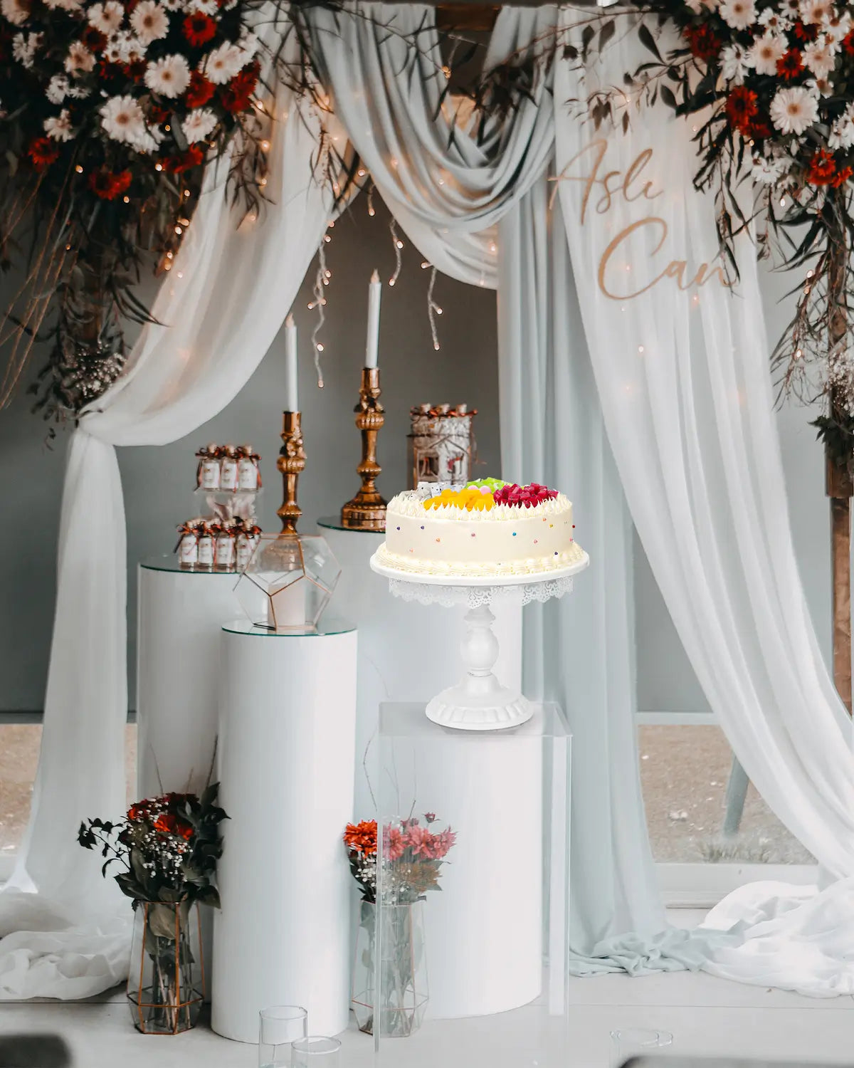 9Pcs Metal Cake Stands
