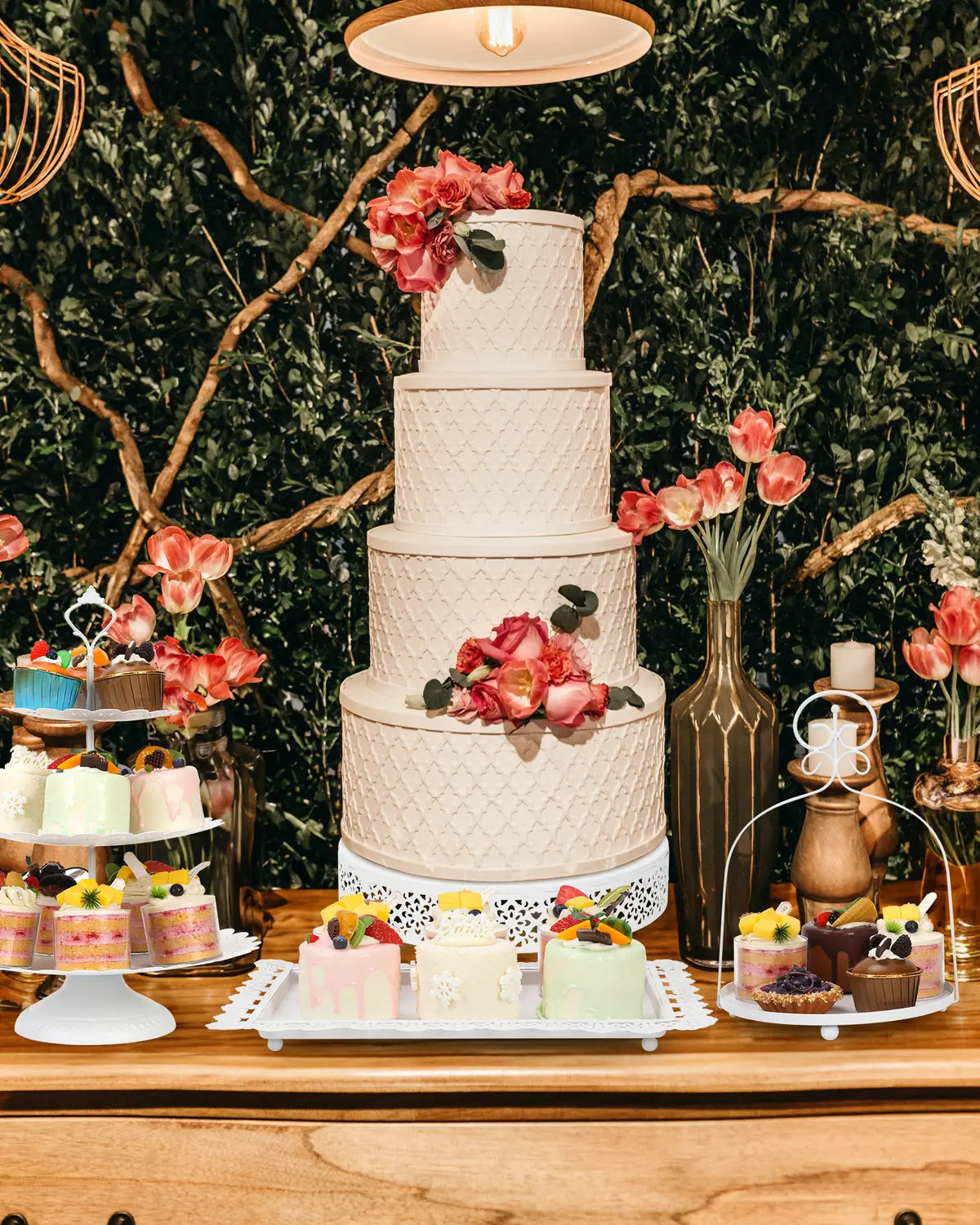 9Pcs Metal Cake Stands