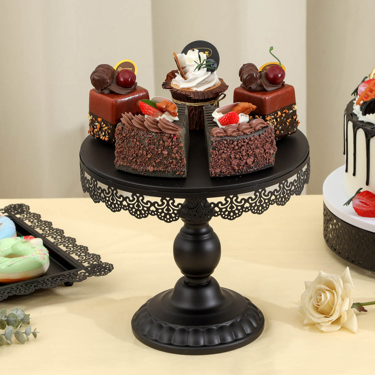 9Pcs Metal Cake Stands